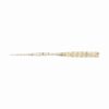 MUSTAD AJI STRAIGHT TAIL 3   CLEAR RAINBOW GLITTER 12DB/CSOMAG