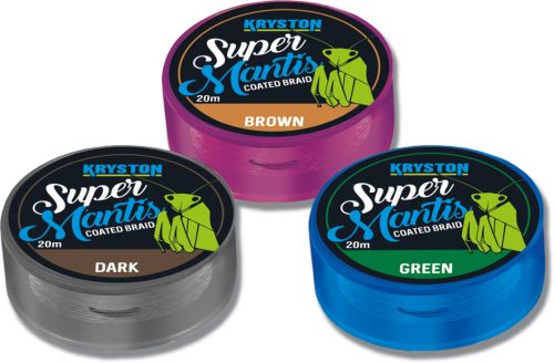 Super Mantis Coated Braid 25lbs 20m Green  AKCIÓ -30%