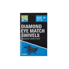 PRESTON DIAMOND EYE MATCH SWIVELS SIZE 12
