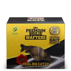   SBS 20+ Premium Boilie Wafters Krill Halibut 250 gr 20, 24, 30 mm