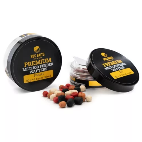 SBS PREMIUM METHOD FEEDER WAFTERS (VEGYES SZÍNEK) 20 G SQUID & OCTOPUS