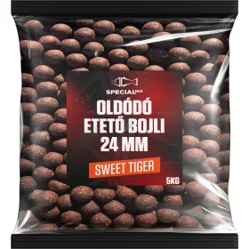 Speciál mix Oldódó Etető Bojli 24 mm Sweet Tiger 5 kg