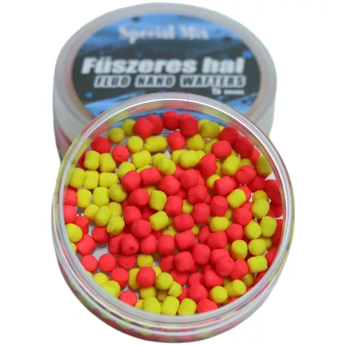Speciál Mix 5mm FŰSZERES HAL Fluo Nano Wafters Dumbell