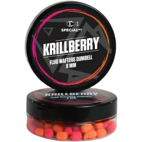 Speciál Mix Fluo Wafters Dumbell 8 mm Krillberry