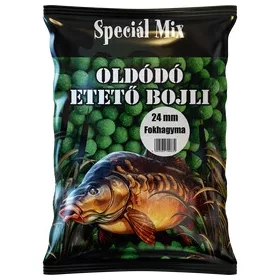 Speciál mix 24 mm-es Oldódó Etető Bojli FOKHAGYMA