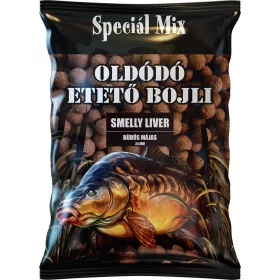 Speciál mix Oldódó Etető Bojli 24 mm Smelly Liver