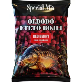 Speciál mix Oldódó Etető Bojli 24 mm Red Berry