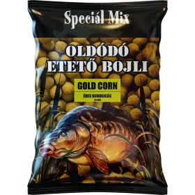 Speciál mix Oldódó Etető Bojli 24 mm Gold Corn