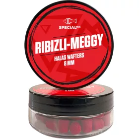  Speciál Mix BOOM! Oldódó, halas RIBIZLI-MEGGY dumbell csali 8 mm