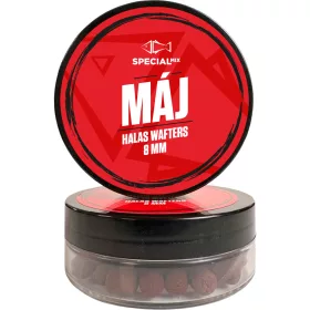 Speciál Mix BOOM! Oldódó, halas MÁJ dumbell csali 8 mm