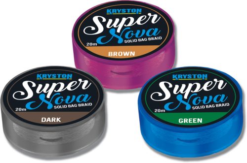 Super Nova Solid Bag Braid 35Lb 20m Dark Silt  AKCIÓ -30%