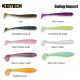 KEITECH SWING IMPACT 3" SPICY CLEAR CHART