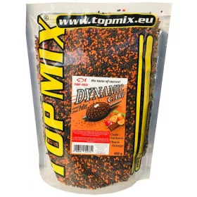 TOP MIX Dynamic Carp etető pellet, Csoki Narancs