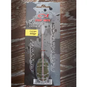 TOP MIX Arrow Flat method feeder kosár - L 60g