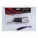Top Mix Shiner Shad Purple Red 100 mm