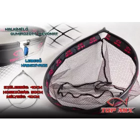 Team Top Mix gumibevonatos lebegő merítőfej, 50*40cm
