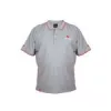 NYTRO LIGHT MARL GREY POLO SHIRT M