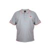 NYTRO LIGHT MARL GREY POLO SHIRT M