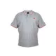 NYTRO LIGHT MARL GREY POLO SHIRT 2XL